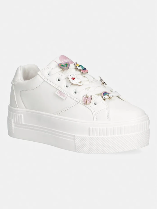 Zdjęcie produktu Buffalo Paired Charms 2.0 sneakersy damskie biały