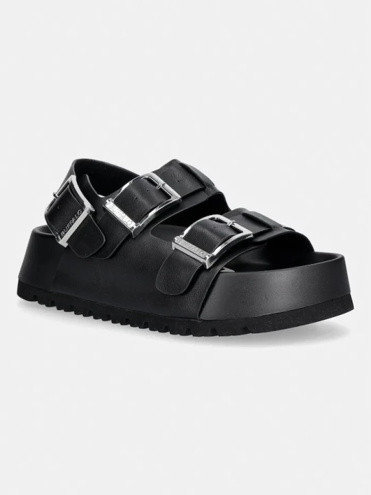 Zdjęcie produktu Buffalo sandały na platformie damskie Jane Athena Buckle czarny