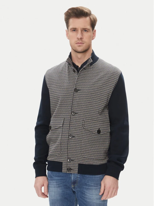 Zdjęcie produktu Bugatti Bluza 8750 75173C Granatowy Regular Fit