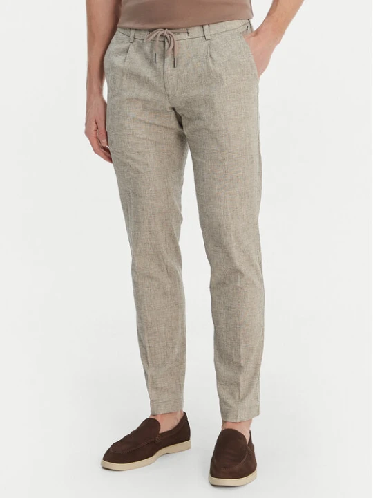 Zdjęcie produktu Bugatti Chinosy 1950-16210E Beżowy Slim Fit