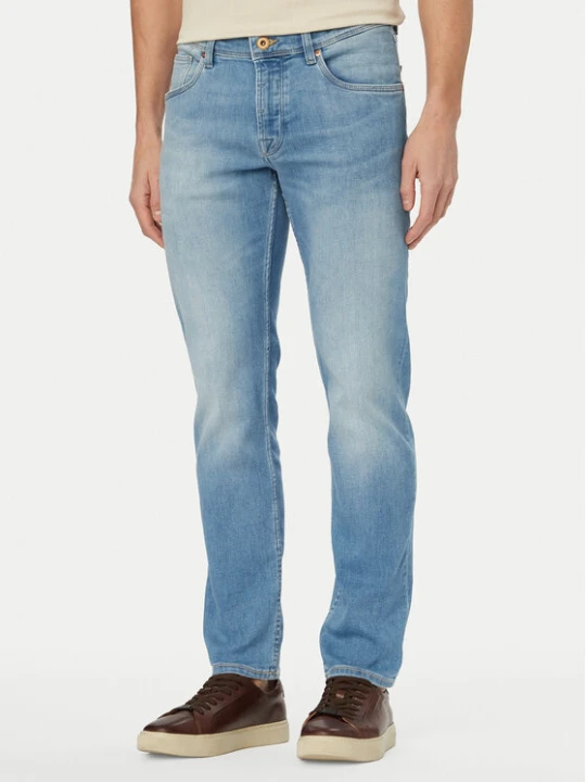 Zdjęcie produktu Bugatti Jeansy 3108D-16671E Niebieski Slim Fit