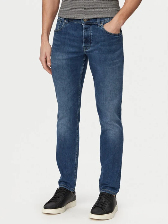Zdjęcie produktu Bugatti Jeansy 3108D-16671E Niebieski Slim Fit