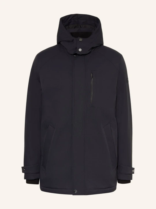 Zdjęcie produktu Bugatti Parka Z Odpinanym Kapturem blau CZARNY