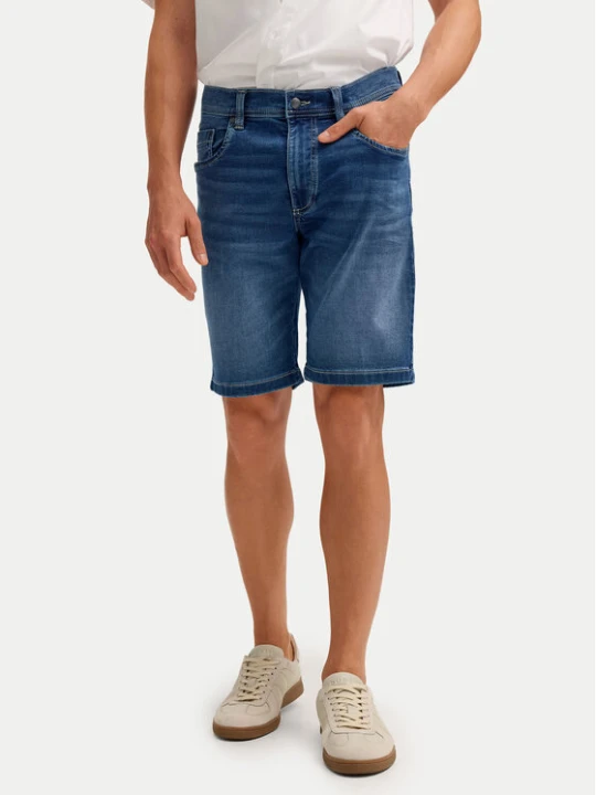 Zdjęcie produktu Bugatti Szorty jeansowe 3138D-16604E Niebieski Regular Fit