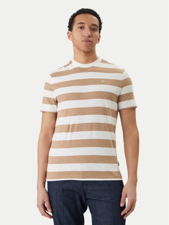 Zdjęcie produktu Bugatti T-Shirt 8350-75022C Beżowy Regular Fit