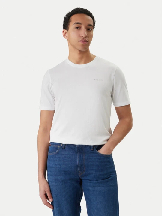 Zdjęcie produktu Bugatti T-Shirt 8350-95040 Biały Slim Fit