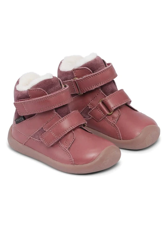 Zdjęcie produktu Bundgaard Skórzane botki zimowe "Walk Winter" w kolorze ciemnoróżowym rozmiar: 21