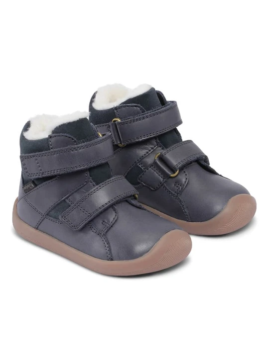 Zdjęcie produktu Bundgaard Skórzane botki zimowe "Walk Winter" w kolorze granatowym rozmiar: 20