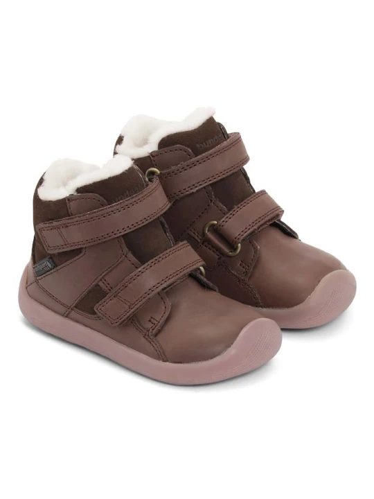 Zdjęcie produktu Bundgaard Skórzane botki zimowe "Walk Winter" w kolorze jasnobrązowym rozmiar: 33