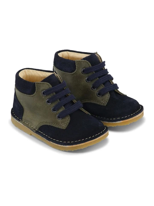 Zdjęcie produktu Bundgaard Skórzane sneakersy "Erik" w kolorze khaki rozmiar: 21
