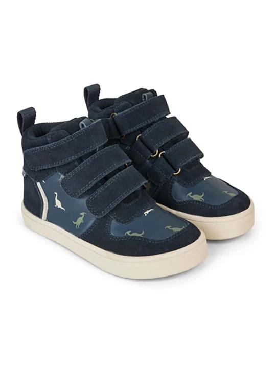 Zdjęcie produktu Bundgaard Skórzane sneakersy "Nero" w kolorze granatowym rozmiar: 27