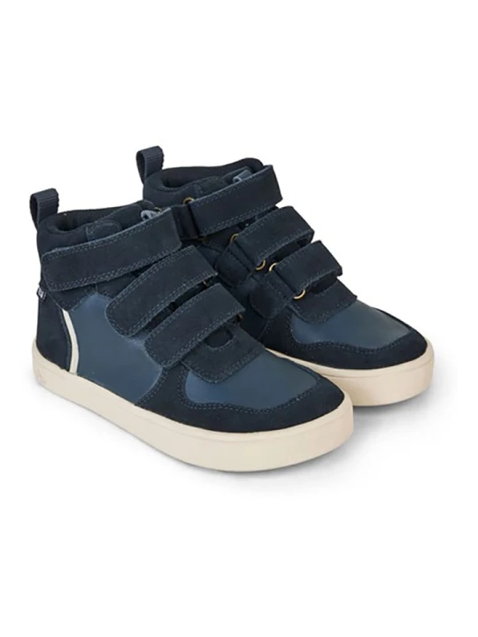 Zdjęcie produktu Bundgaard Skórzane sneakersy "Nero" w kolorze granatowym rozmiar: 34