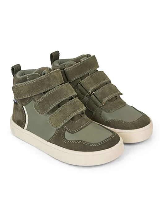 Zdjęcie produktu Bundgaard Skórzane sneakersy "Nero" w kolorze khaki rozmiar: 27