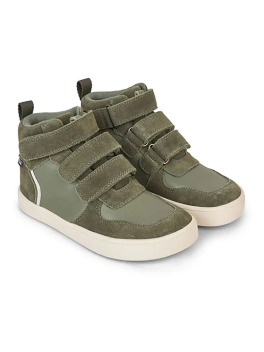 Zdjęcie produktu Bundgaard Skórzane sneakersy "Nero" w kolorze khaki rozmiar: 35