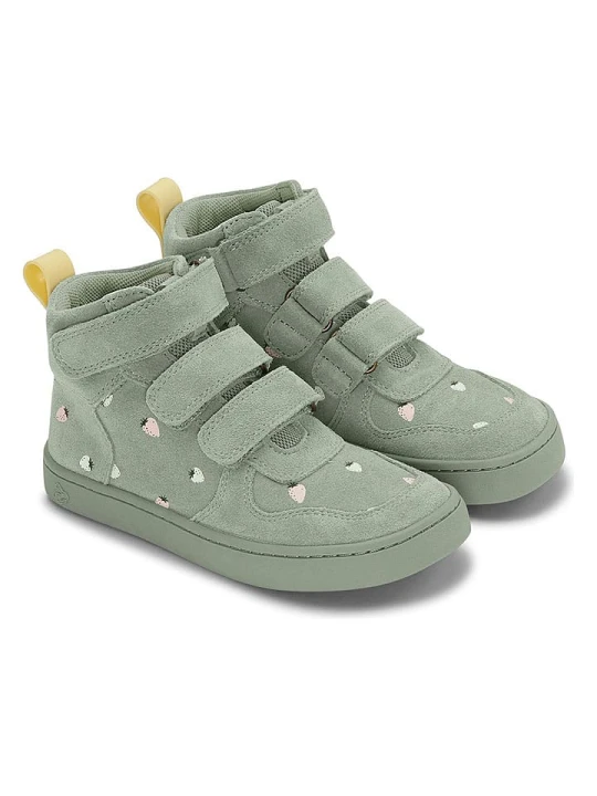 Zdjęcie produktu Bundgaard Skórzane sneakersy "Nero" w kolorze zielonym rozmiar: 35