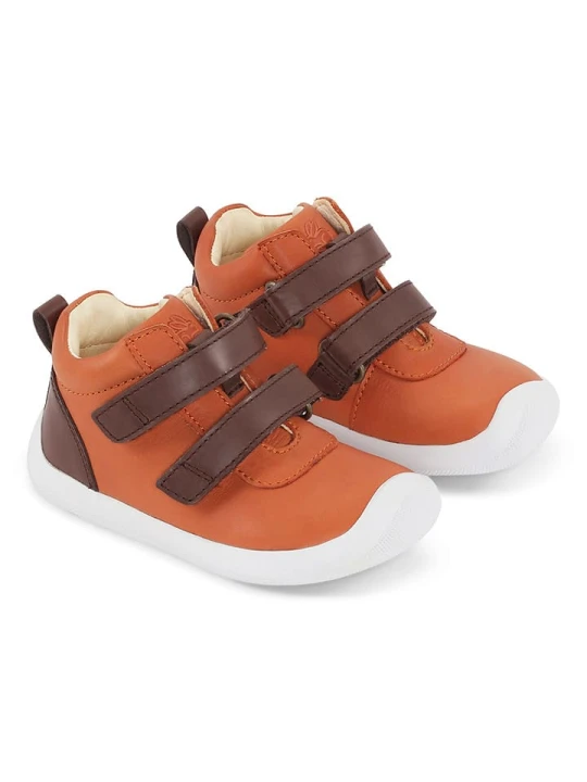 Zdjęcie produktu Bundgaard Skórzane sneakersy "The Walk Strap Sporty" w kolorze pomarańczowym rozmiar: 21