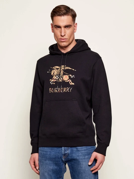 Zdjęcie produktu Burberry Bluza SIMON EKD DEG | Slim Fit czarny