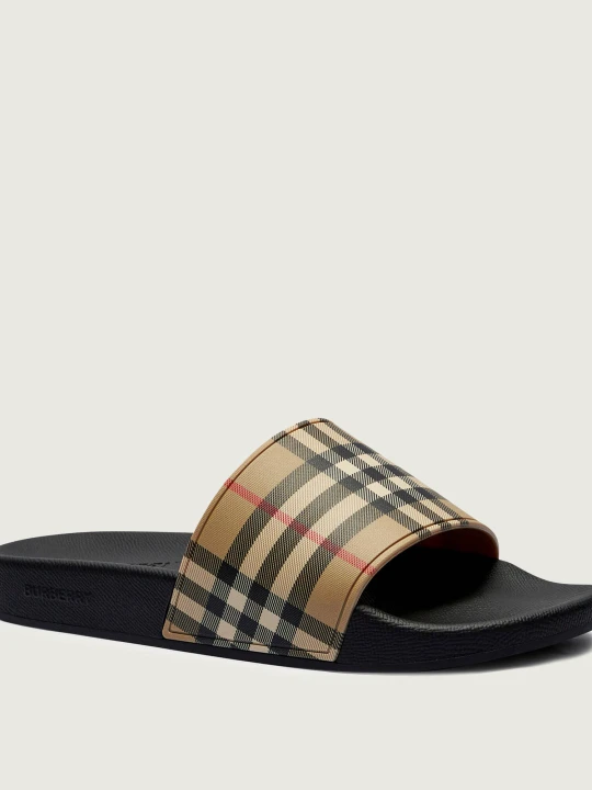 Zdjęcie produktu Burberry Klapki FURLEY czarny