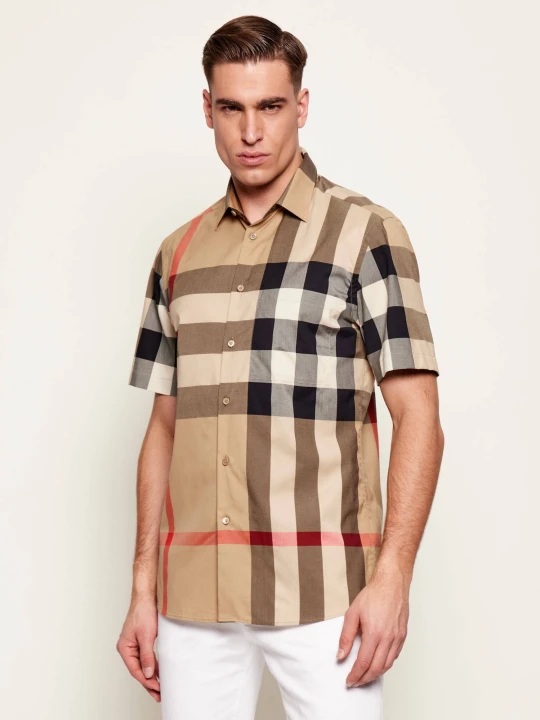 Zdjęcie produktu Burberry Koszula SUMMERTON SS | Slim Fit beżowy