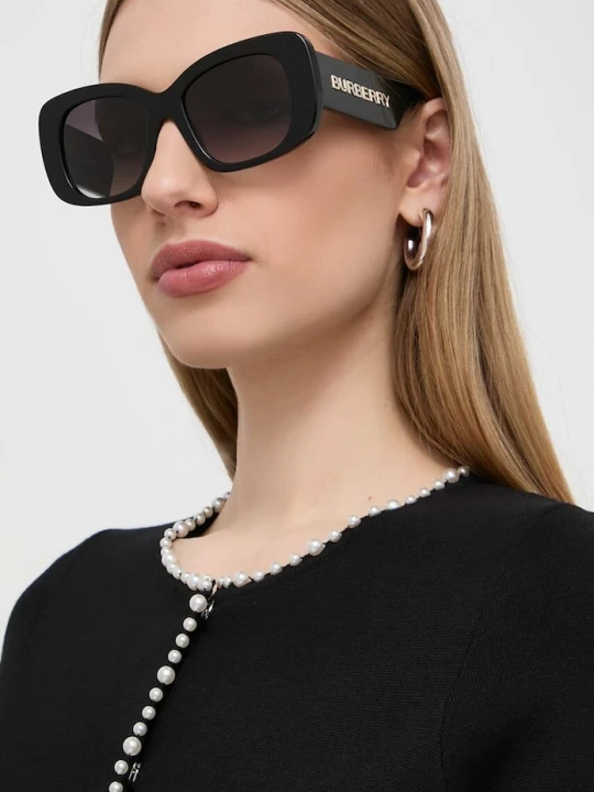 Zdjęcie produktu Burberry okulary przeciwsłoneczne czarny