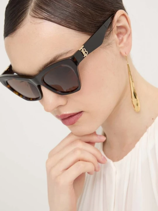 Zdjęcie produktu Burberry okulary przeciwsłoneczne brązowy
