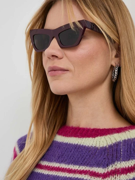 Zdjęcie produktu Burberry okulary przeciwsłoneczne fioletowy