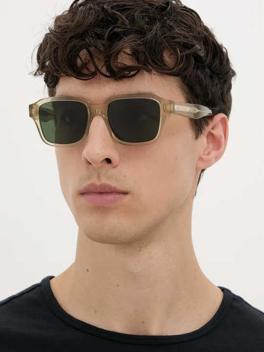Zdjęcie produktu Burberry okulary przeciwsłoneczne męskie beżowy