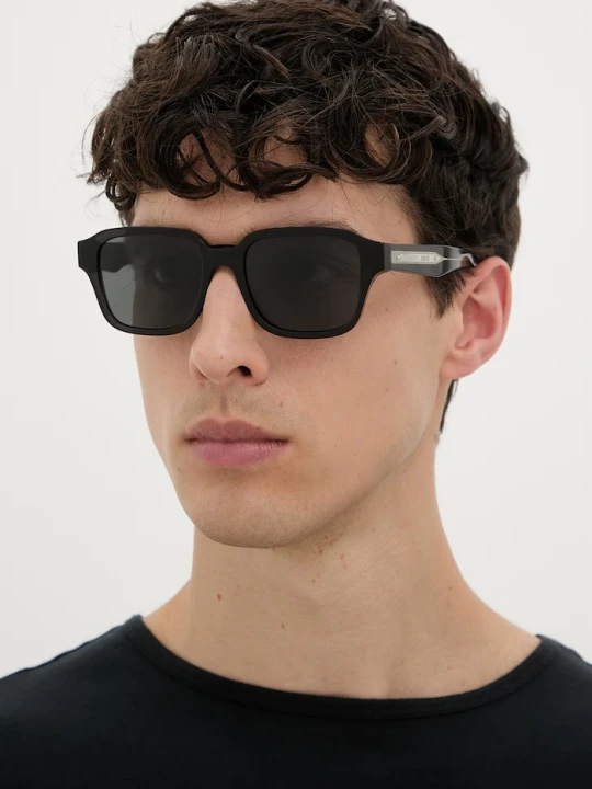 Zdjęcie produktu Burberry okulary przeciwsłoneczne męskie czarny