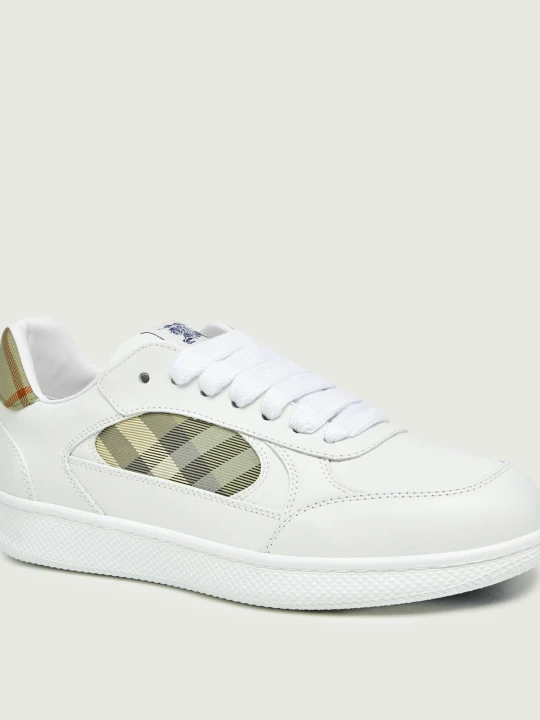 Zdjęcie produktu Burberry Skórzane sneakersy Mf Terrace Mix biały