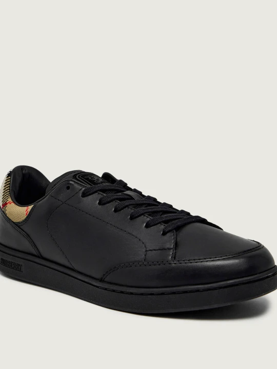 Zdjęcie produktu Burberry Skórzane sneakersy SET czarny