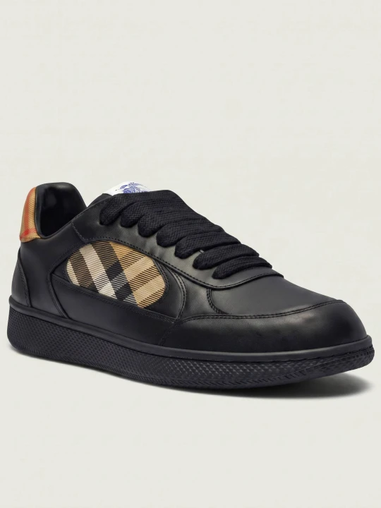 Zdjęcie produktu Burberry Skórzane sneakersy TERRACE czarny