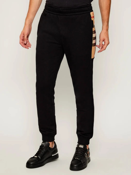 Zdjęcie produktu Burberry Spodnie dresowe STEPHAN | Relaxed fit czarny