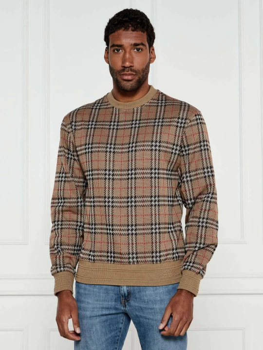Zdjęcie produktu Burberry Sweter | Relaxed fit brązowy