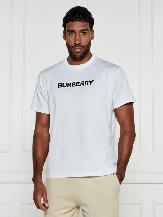 Zdjęcie produktu Burberry T-shirt HARRISTON | Oversize fit biały