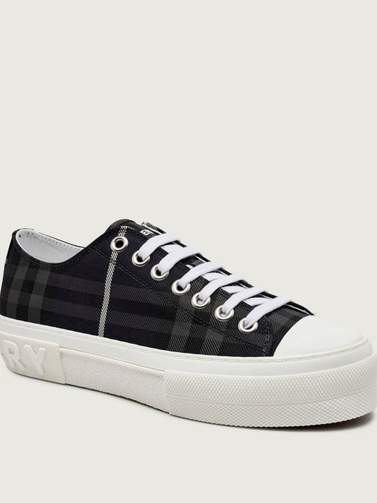 Zdjęcie produktu Burberry Trampki JACK M | z dodatkiem skóry czarny
