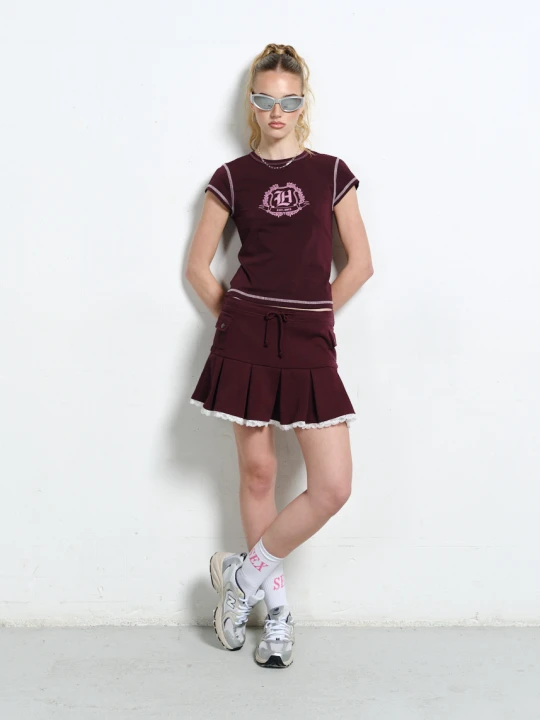 Zdjęcie produktu Burgungowy top lh university Local Heroes Bordo
