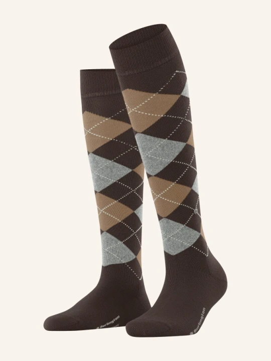 Zdjęcie produktu Burlington Podkolanówki Marylebone grau 5235 DARK BROWN