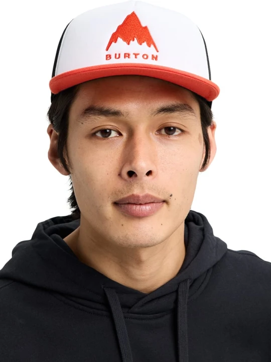Zdjęcie produktu Burton Czapka "I-80 Trucker" w kolorze biało-czerwono-czarnym rozmiar: onesize