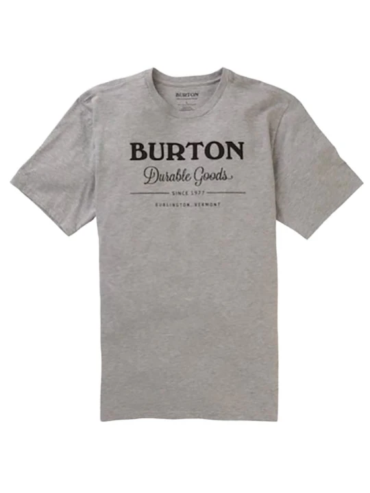 Zdjęcie produktu Burton Koszulka "Durable Goods" w kolorze szarym rozmiar: XS