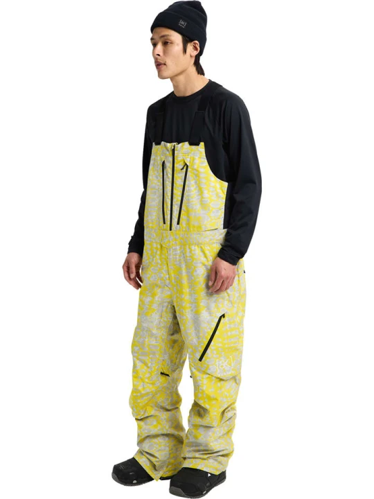 Zdjęcie produktu Burton Spodnie narciarskie "[ak] Cyclic GORE-TEX 2L" w kolorze żółto-szarym rozmiar: XL