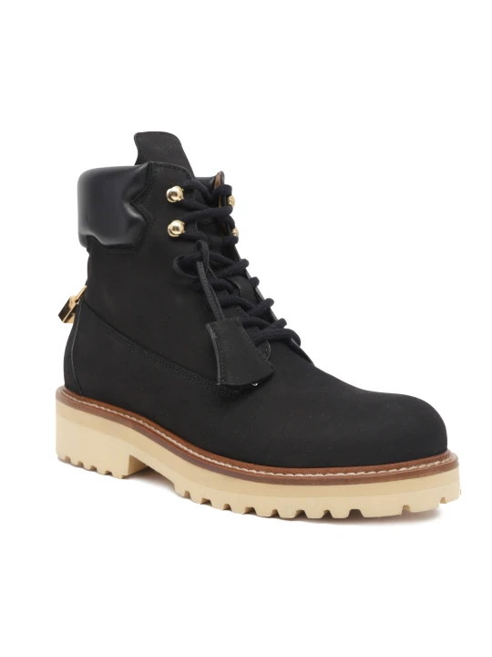 Zdjęcie produktu Buscemi Skórzane trapery Site czarny