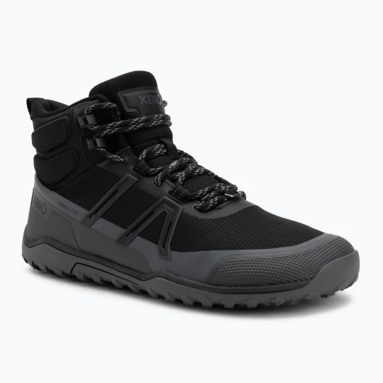 Zdjęcie produktu Buty barefoot damskie Xero Shoes Scrambler Trail Mid WP black / asphalt