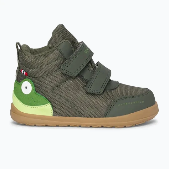 Zdjęcie produktu Buty barefoot dziecięce Viking Alv Barefoot Mid 2V Waterproof pine Zielony