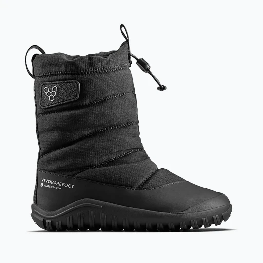 Zdjęcie produktu Buty barefoot dziecięce Vivobarefoot Tracker Boot At Kids obsidian Czarny