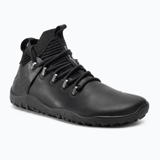 Zdjęcie produktu Buty barefoot męskie Vivobarefoot Magna Leather Fg obsidian Czarny