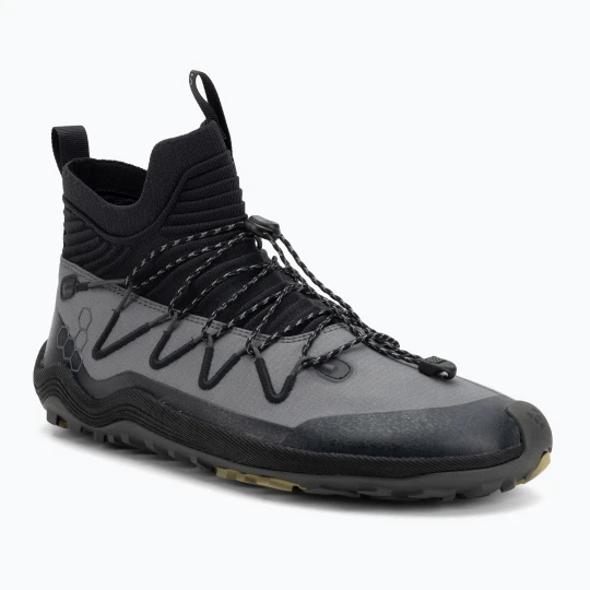 Zdjęcie produktu Buty barefoot męskie Vivobarefoot Primus Trail Flow Mid dark shadow Szary