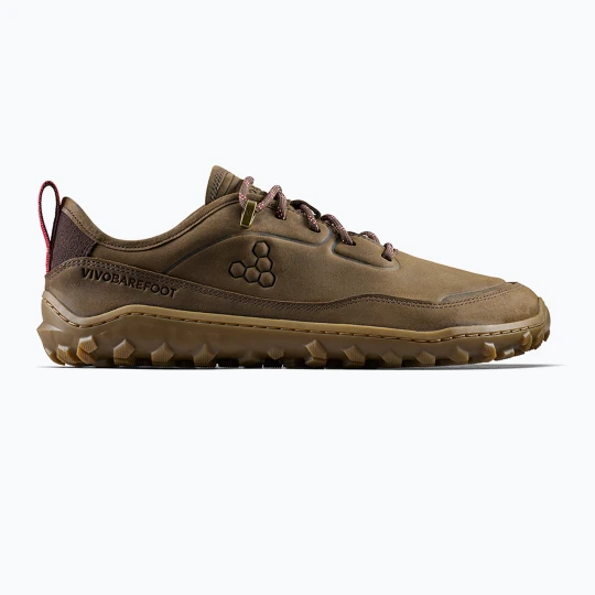 Zdjęcie produktu Buty barefoot męskie Vivobarefoot Tracker Leather Low bracken Brązowy
