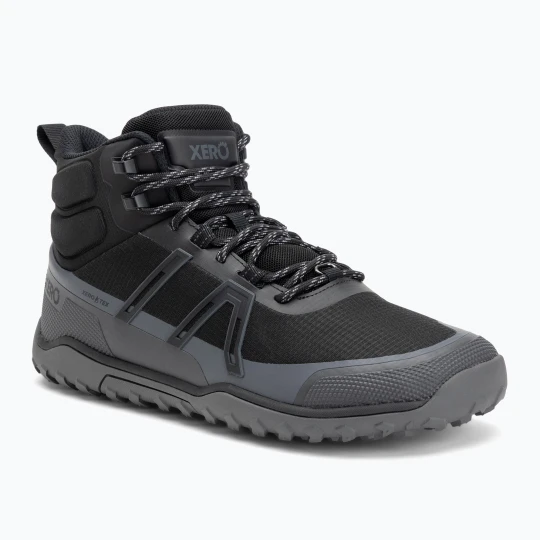 Zdjęcie produktu Buty berefoot męskie Xero Shoes Scrambler Trail Mid WP black / asphalt