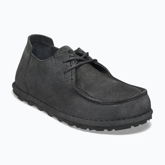 Zdjęcie produktu Buty BIRKENSTOCK Utti Lace Suede Leather Narrow charcoal Szary