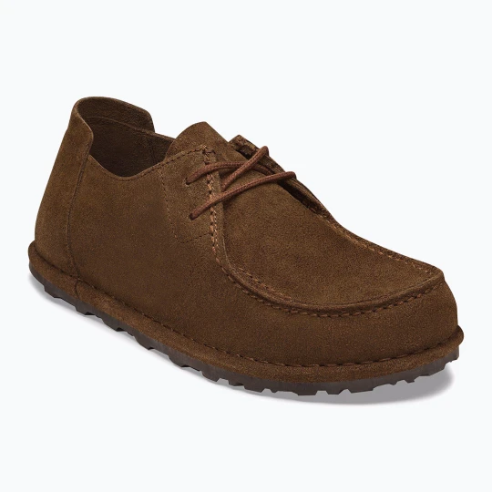 Zdjęcie produktu Buty BIRKENSTOCK Utti Lace Suede Leather Regular carafe Brązowy